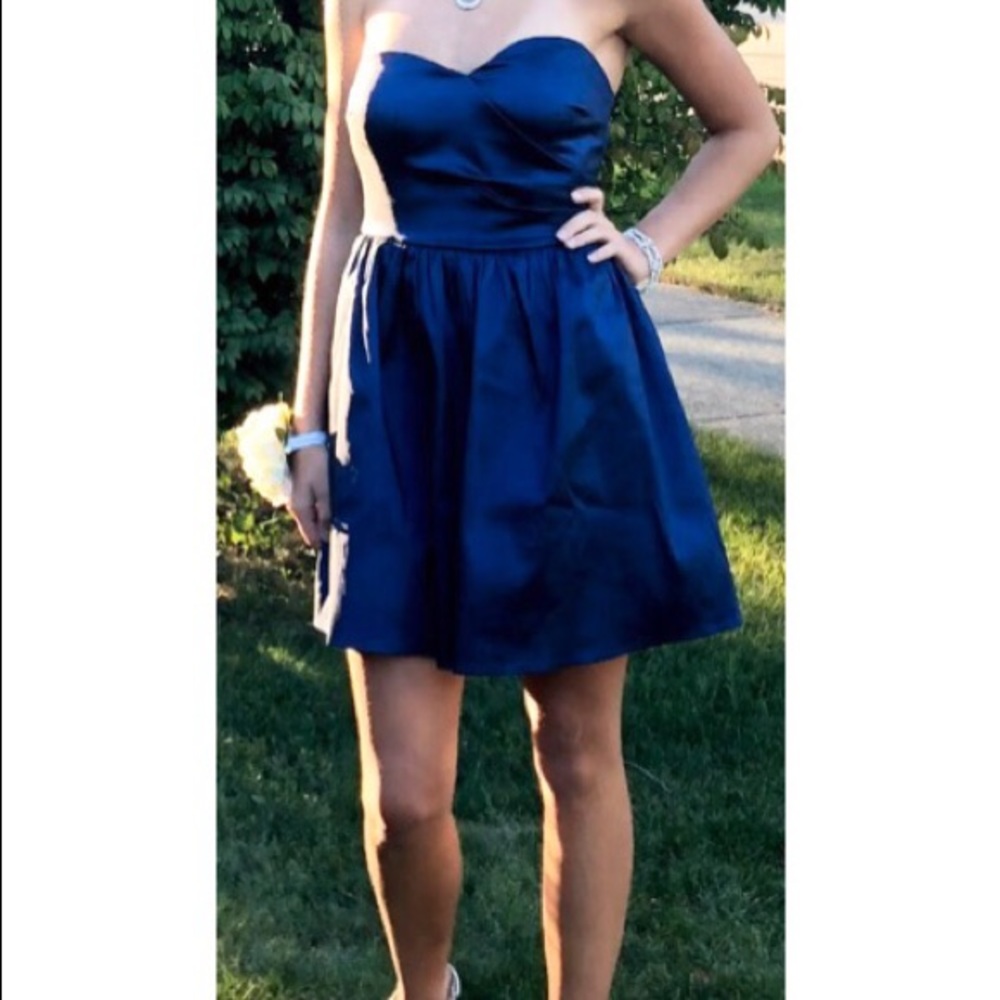 WINDSOR || PUFFY BLUE DRESS ||